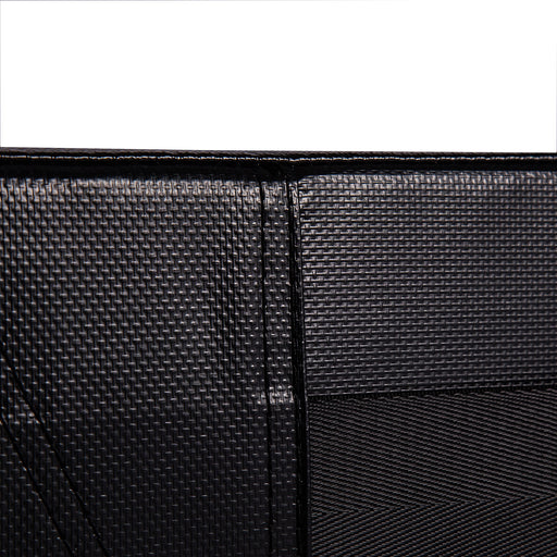 Pair of Weight Lifting Crash Pads Barbell Silencer Foam Deadlift Drop Mats - Black