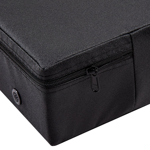 Pair of Weight Lifting Deadlift Crash Pads with Mesh Top – Black