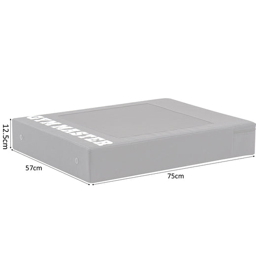 Pair of Weight Lifting Deadlift Crash Pads with Mesh Top – Black