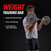 Thumbnail for Standard EZ Curl Barbell