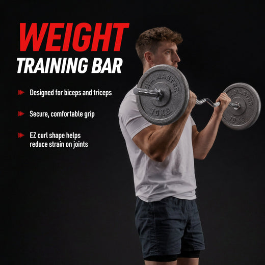 Standard EZ Curl Barbell