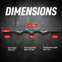 Thumbnail for Standard EZ Curl Barbell