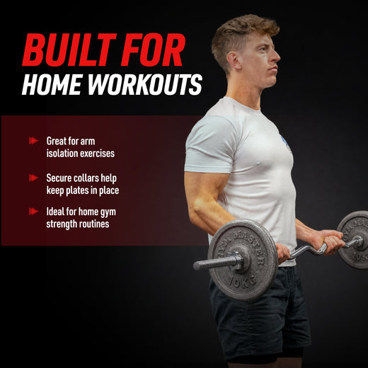 Standard EZ Curl Barbell