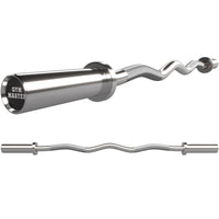Thumbnail for Olympic EZ Curl Bar - Optional Clamp Collars