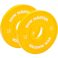 Thumbnail for Pair of Rubber Olympic Precision Fractional Change Plates