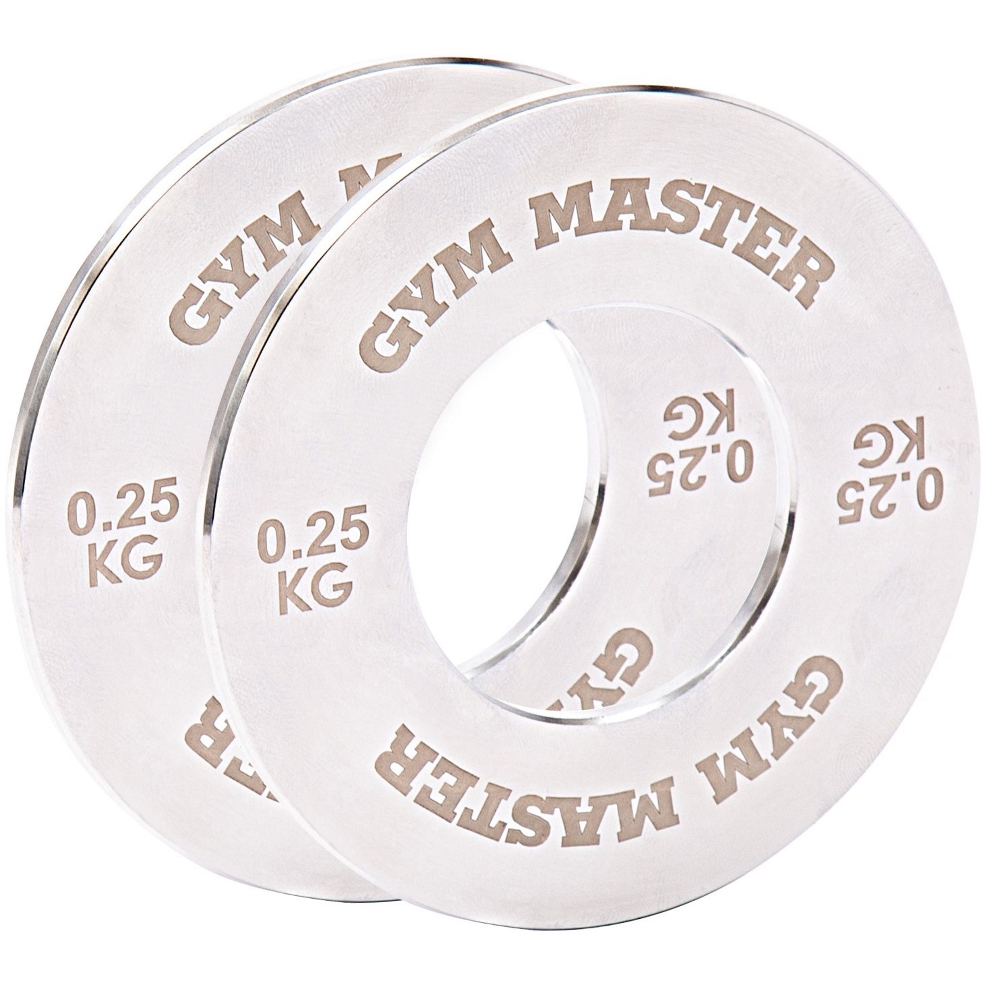 Pair of Chrome Olympic Precision Fractional Change Plates
