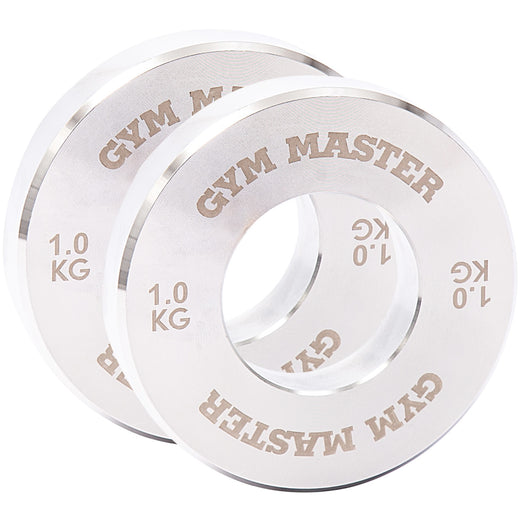 Pair of Chrome Olympic Precision Fractional Change Plates