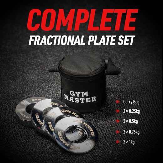Pair of Chrome Olympic Precision Fractional Change Plates