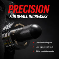 Thumbnail for Pair of Chrome Olympic Precision Fractional Change Plates
