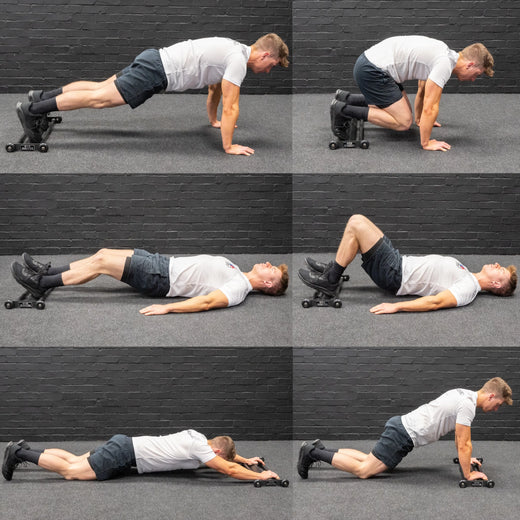 Glute Ham Glider | Ab Roller Workout Equipment