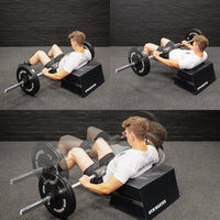 Thumbnail for Multi Functional Soft Padded Hip Thrust / Glute Raise Bench