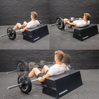 Thumbnail for Multi Functional Soft Padded Hip Thrust / Glute Raise Bench