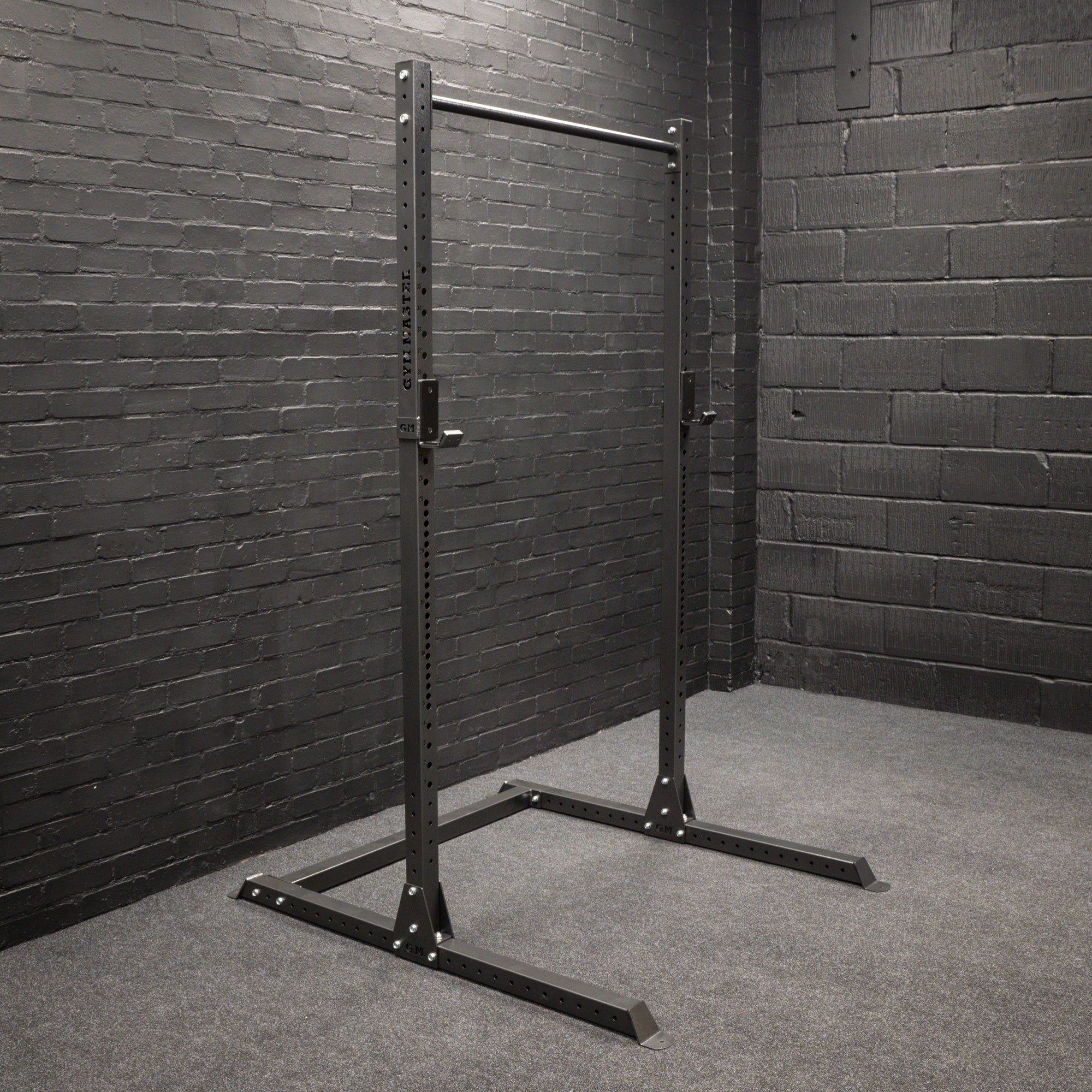 GM2 Half Power Squat Rack Cage with Optional Weight Storage &amp; Spotters