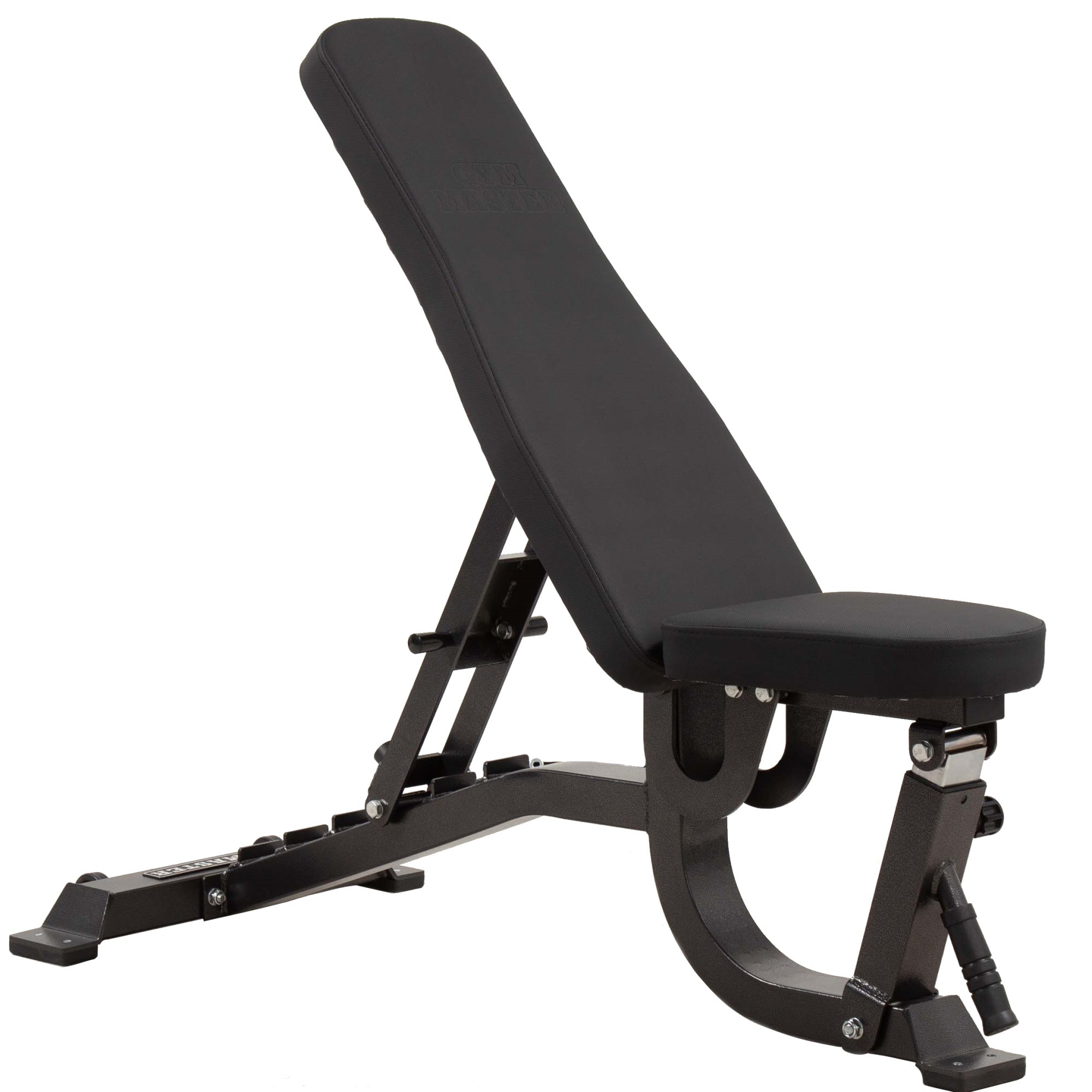 GM2 Half Power Rack Set With Bench Barbell and Bumper Weight Plates