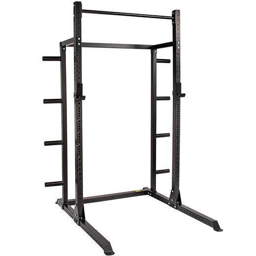 GM2 Half Power Squat Rack Cage with Optional Weight Storage &amp; Spotters