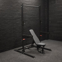 Thumbnail for GM2 Half Power Squat Rack Cage with Optional Weight Storage & Spotters