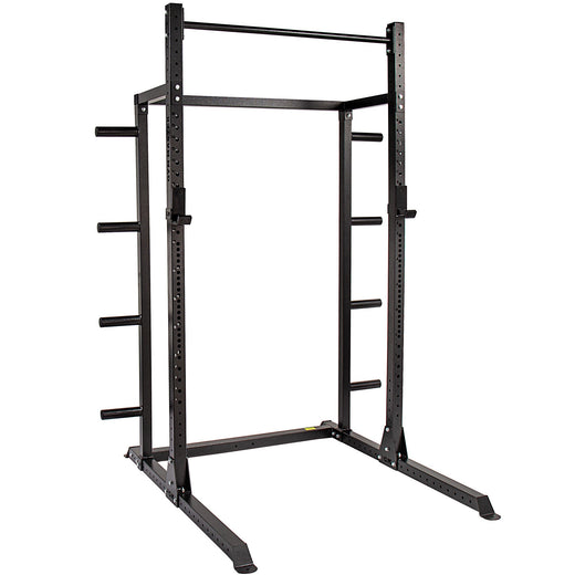 GM2 Half Power Squat Rack Cage with Optional Weight Storage &amp; Spotters