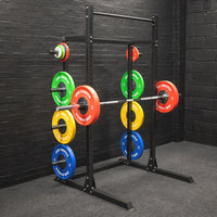 Thumbnail for GM2 Half Power Squat Rack Cage with Optional Weight Storage & Spotters