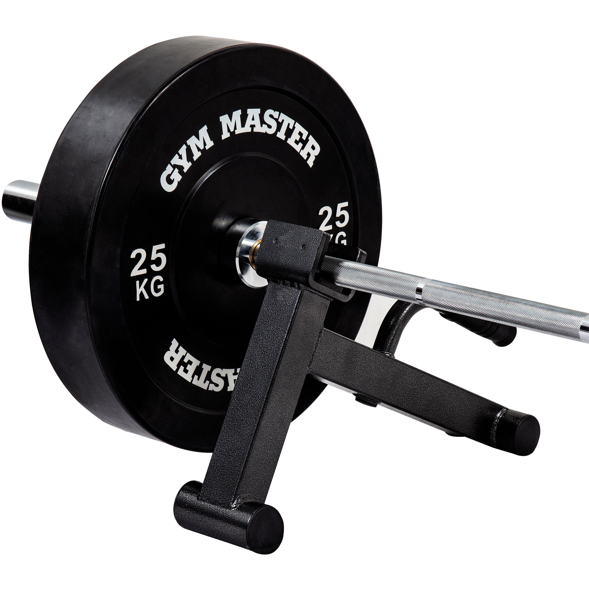 Single Barbell Deadlift Loading Jack with UHMW Padding