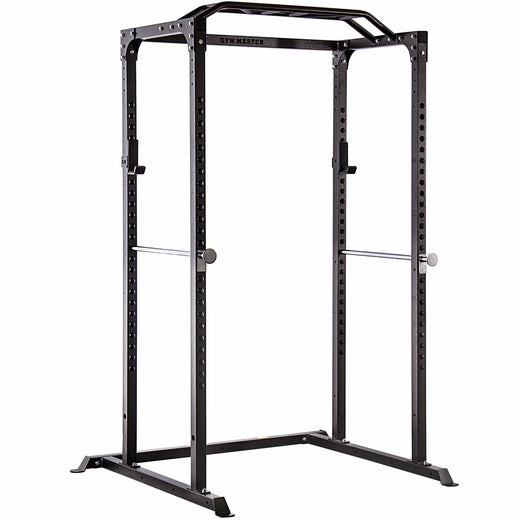 GM1 Power Rack with Barbell and Weight Set