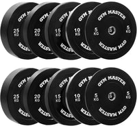 Thumbnail for Olympic Weight Bar and Choice of Bumper Weight Plates