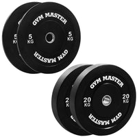 Thumbnail for Olympic Weight Bar and Choice of Bumper Weight Plates
