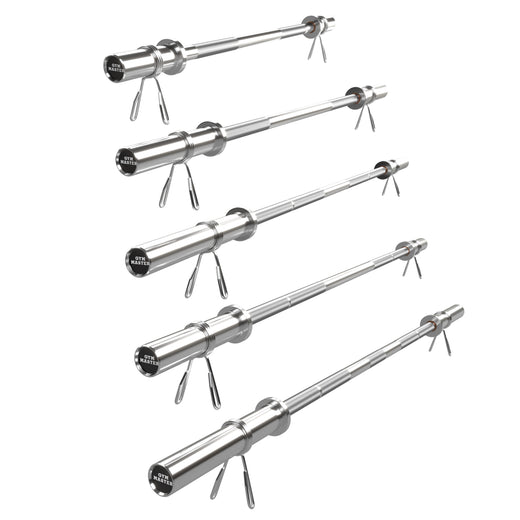 Olympic Bar and Cast Iron Weight Plates Set