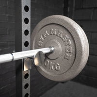 Thumbnail for Standard Bar and Cast Iron Weight Plates Set
