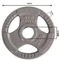 Thumbnail for Olympic Curl Bar and 20kg Tri Grip Cast Iron Weight Set