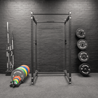 Thumbnail for Wall Mounted Olympic Weight Plate Storage Rack and 150kg Set of 2