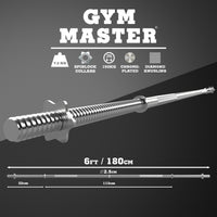 Thumbnail for Standard 6ft Barbell and 40kg Cast Iron Weight Set