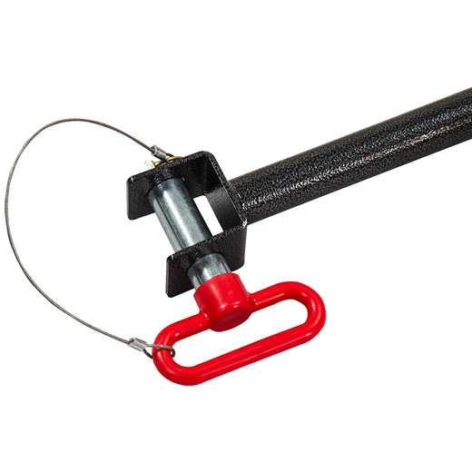 GM1 Lap Bar Leg Pad Knee Cushion Power Rack Attachment for Lat Pulldown Exercises on 50x50mm Cages