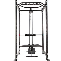 Thumbnail for GM3 Lap Bar Leg Pad Knee Cushion Power Rack Attachment for Lat Pulldown Exercises on 60x60mm Cages