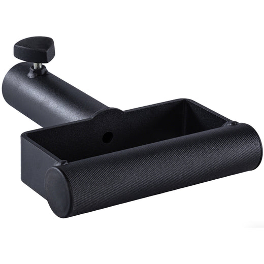 An additional grip attachment for a barbell, on a white background