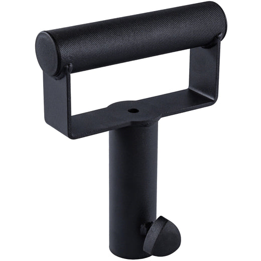 An additional grip attachment for a barbell, on a white background