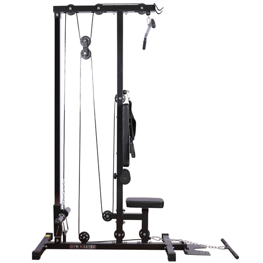 Lat Machine with Ab Crunch Attachment