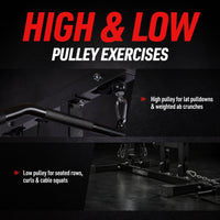 Thumbnail for Lat Machine with Ab Crunch Attachment