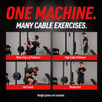 Thumbnail for Lat Machine with Ab Crunch Attachment