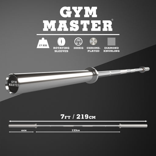 Olympic Barbell 2" Weight Bar – 4ft / 5ft / 6ft / 6ft International / 7ft