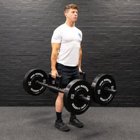 Thumbnail for Pair of Farmers Walk Handles and Collars for Olympic Weight Plates