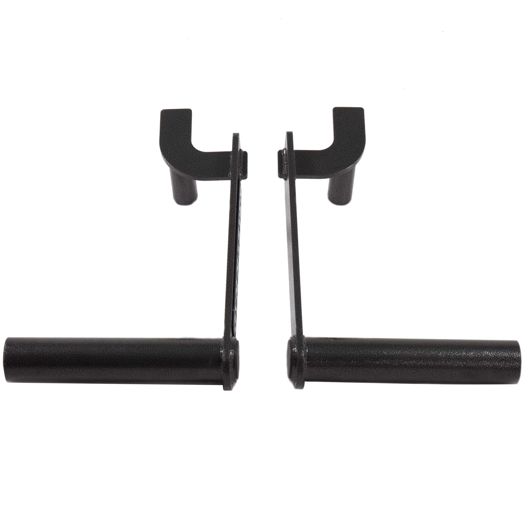 Pair of Mini Farmers Walk Handles for Olympic Weight Plates