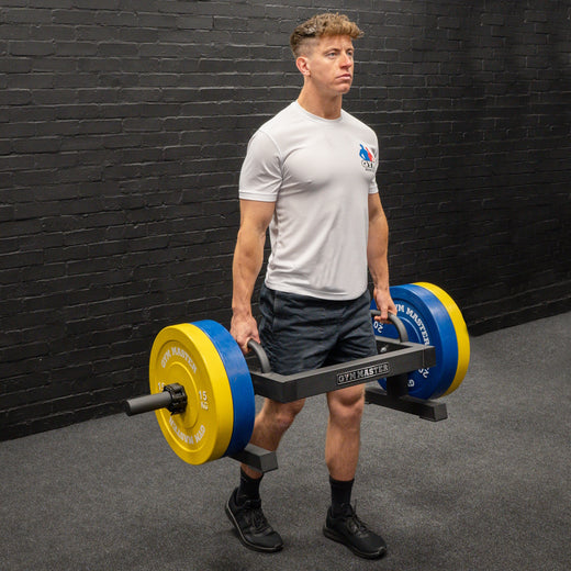 Open Olympic Trap Style Rickshaw Bar Deadlift