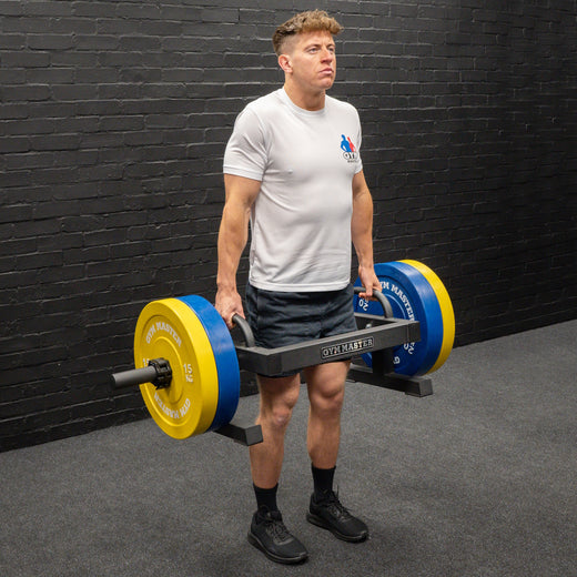 Open Olympic Trap Style Rickshaw Bar Deadlift