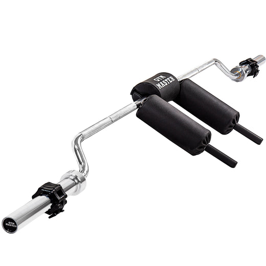 7ft Olympic Safety Squat Bar with Quick Release Collars