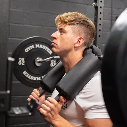 7ft Olympic Safety Squat Bar with Quick Release Collars