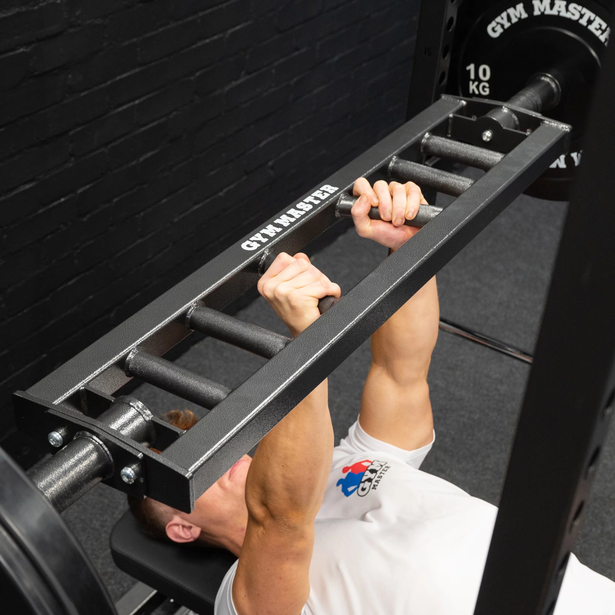 Olympic Multi Grip Football Swiss Bar in Gunmetal – Gym Master