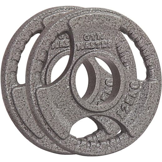 Cast Iron 2" Olympic Tri-Grip Weight Plates