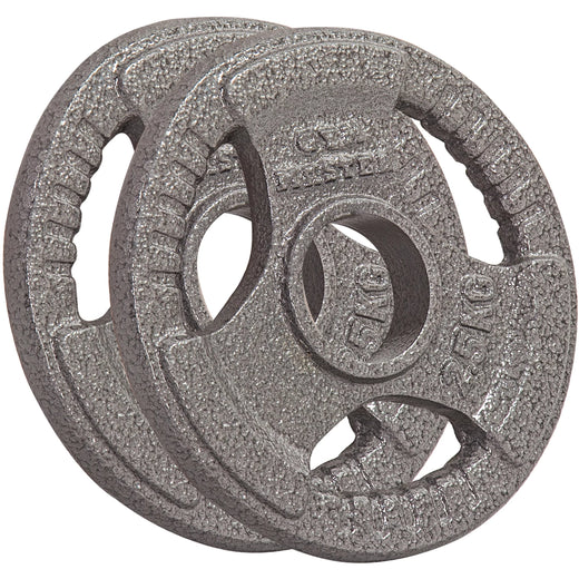 Cast Iron 2" Olympic Tri-Grip Weight Plates