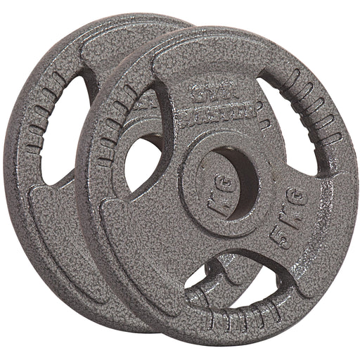 Cast Iron 2" Olympic Tri-Grip Weight Plates