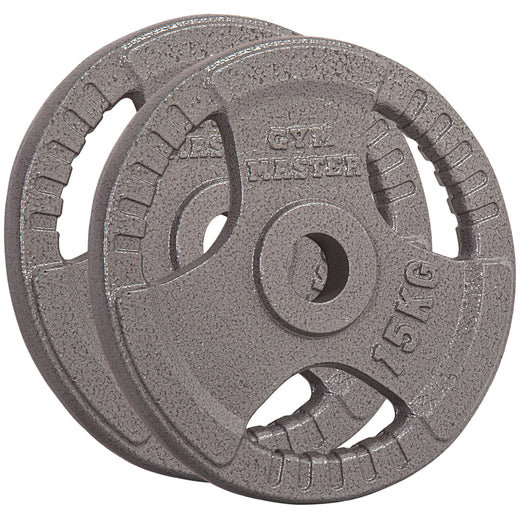 Cast Iron 2" Olympic Tri-Grip Weight Plates